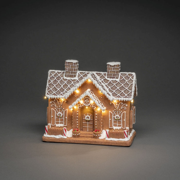 JuldJuldekoration Pepparkakshus LED Konstsmide